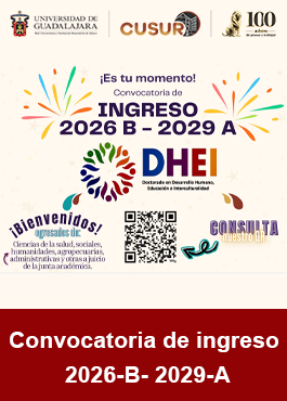 Convocatoria Doctorado en Desarrollo Humano, Educación e Interculturalidad 2026-B