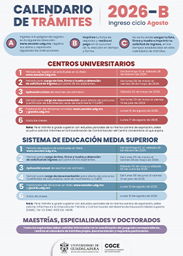 Calendario de trámites 2026-B