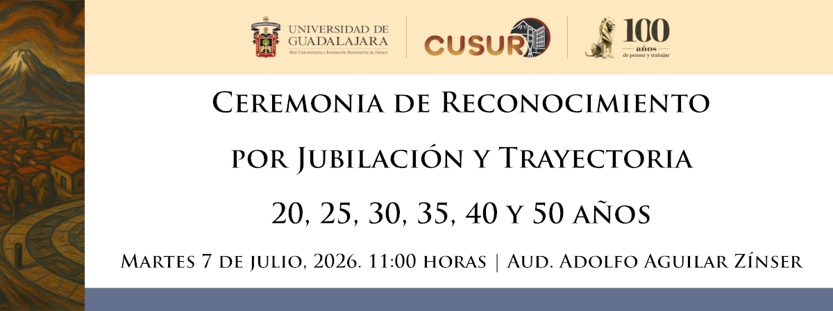 Ceremonia de reconocimiento por jubilación y trayectoria