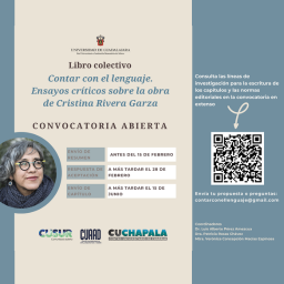 Libro colectivo Cristina Rivera Garza convocatoria