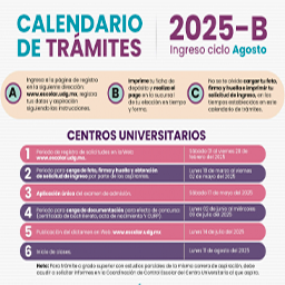 Calendario de Trámites 2025-B