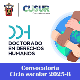 Convocatoria en Doctorado en Derechos Humanos 2025-B