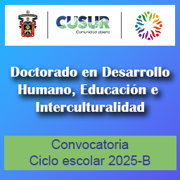 Convocatoria Doctorado en Desarrollo Humano, Educación e Interculturalidad 2025-B