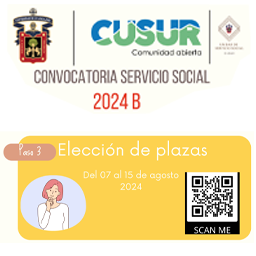 Convocatoria Servicio Social 2024-B