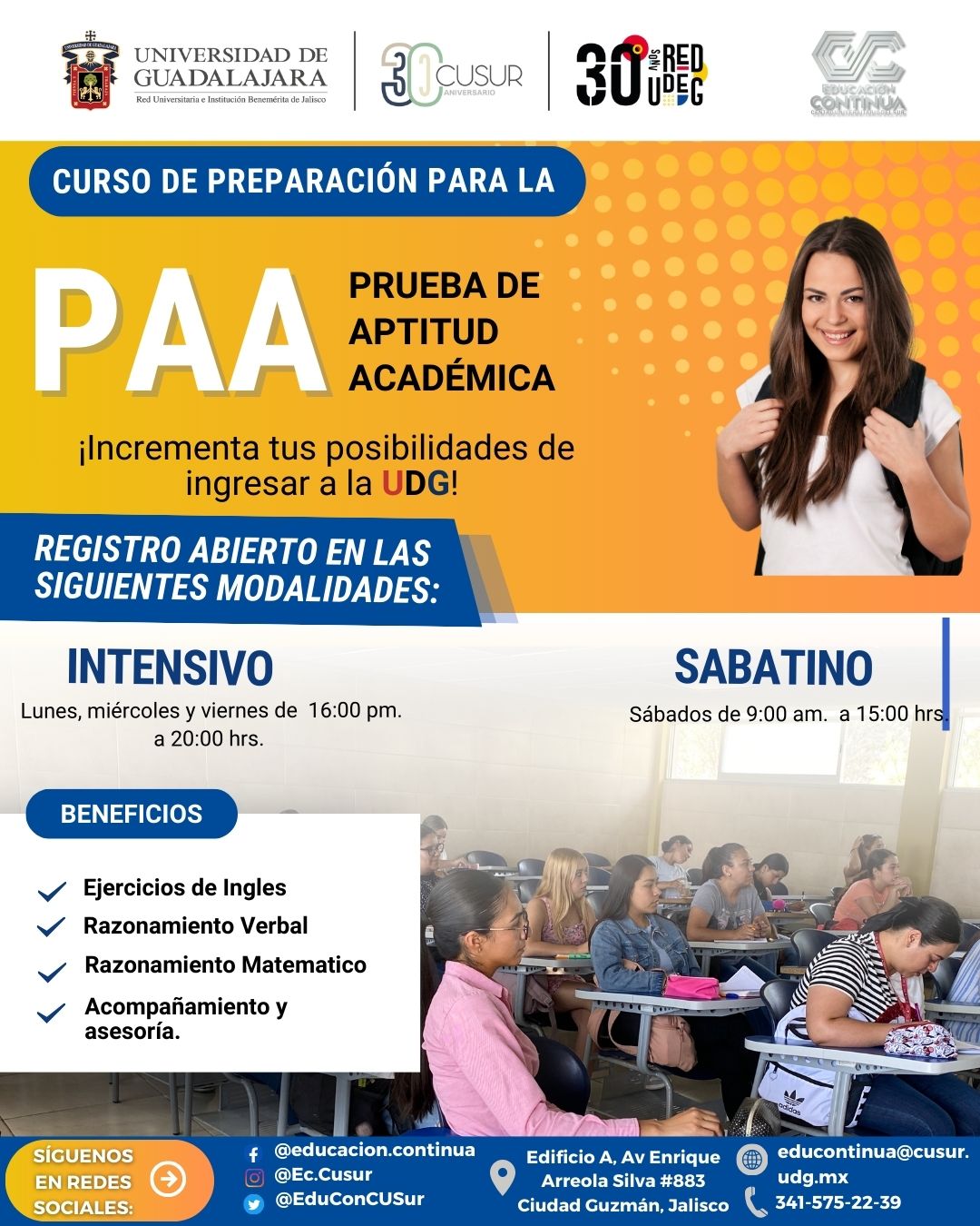 Curso de preparación PAA