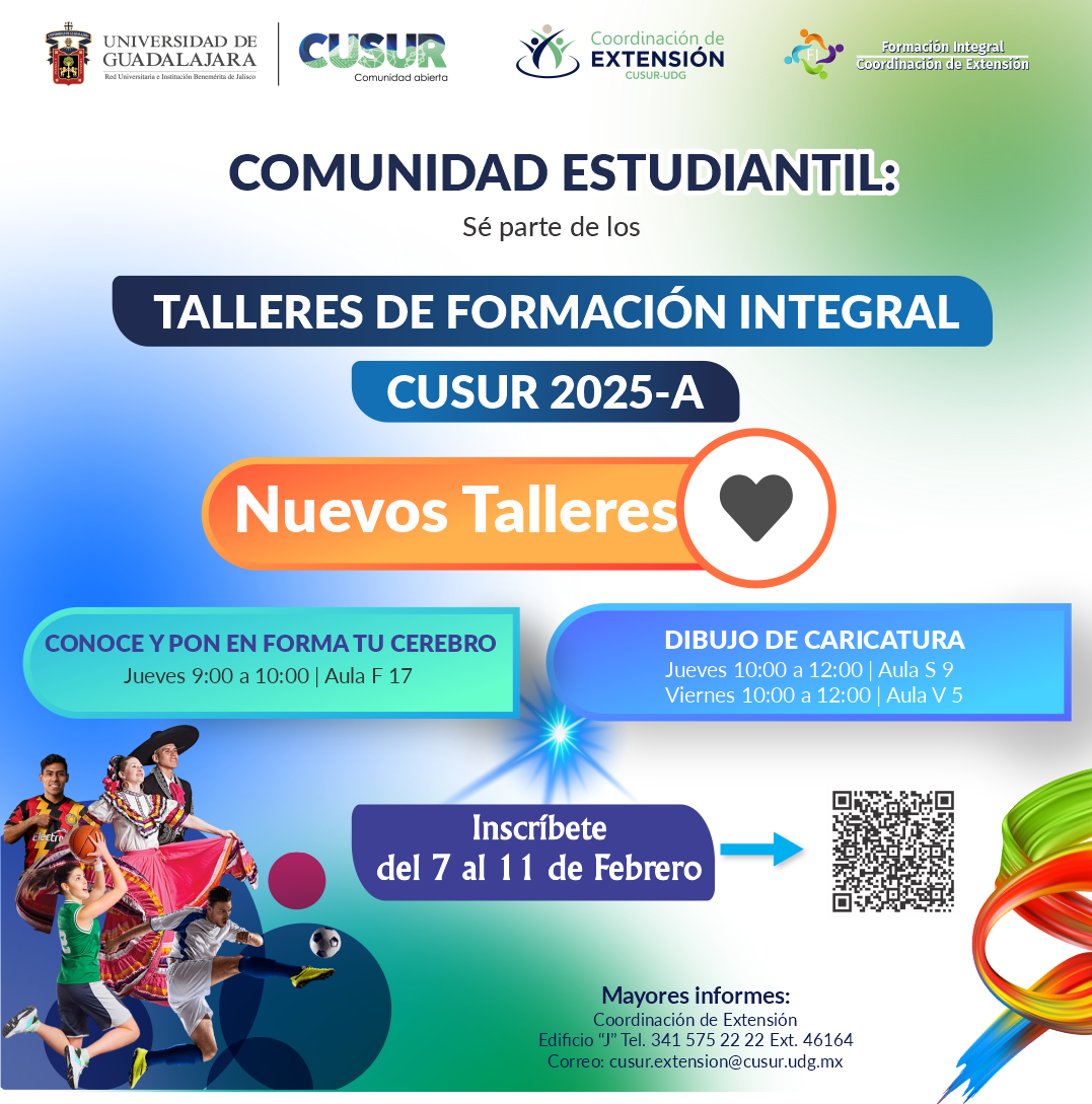 Talleres de Formación Integral 2025A