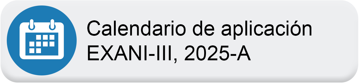 Boton Fechas EXANI 3 del CENEVAL en CUSur