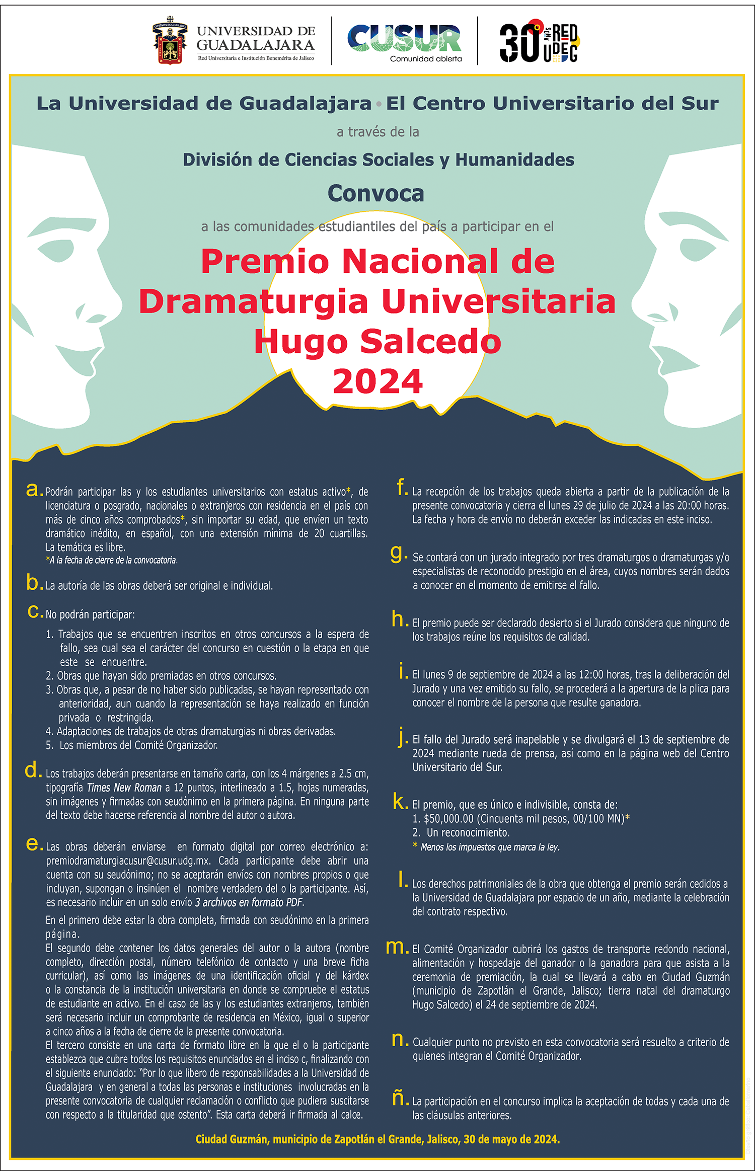 Premio Hugo Salcedo 2024