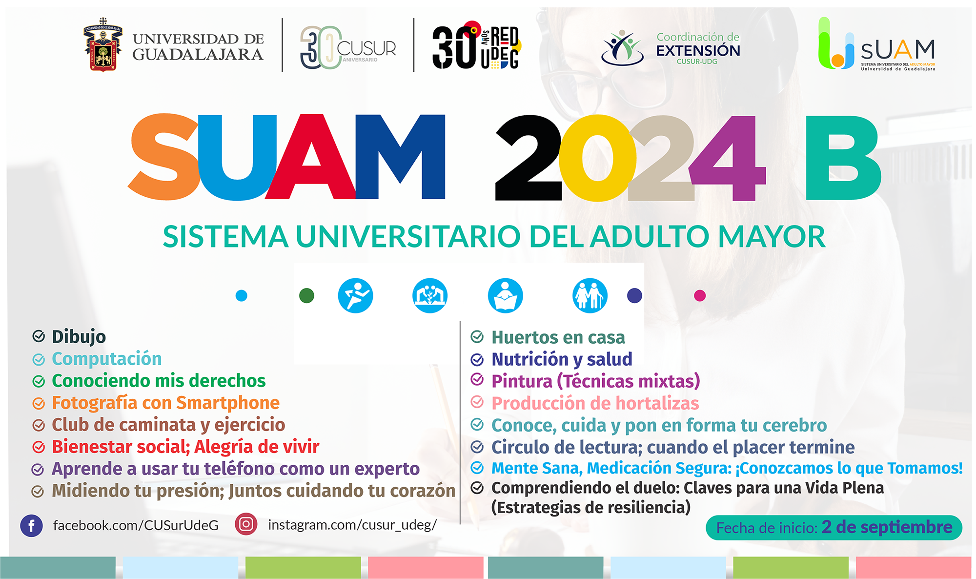 cartel talleres verano SUAM 2024B