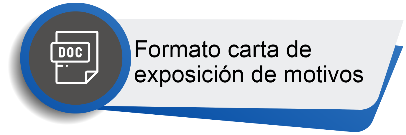 formato carta exposicion motivos
