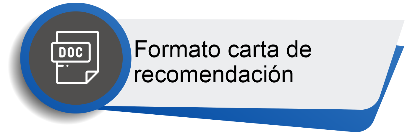formato carta recomendacion