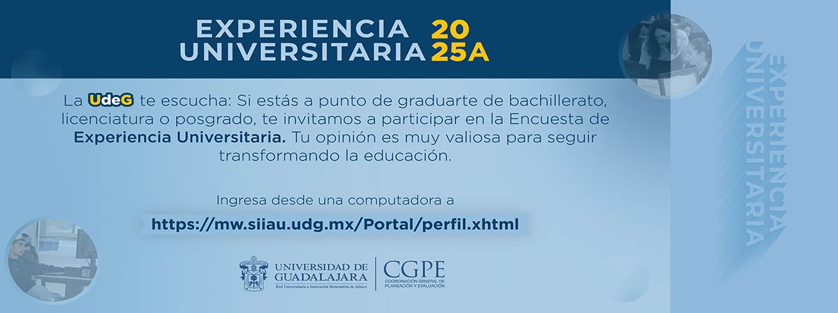 Encuesta Experiencia Universitaria Evalúa tu proceso 2025-A