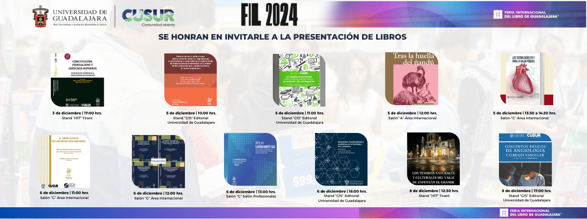 libros cusur fil 2024