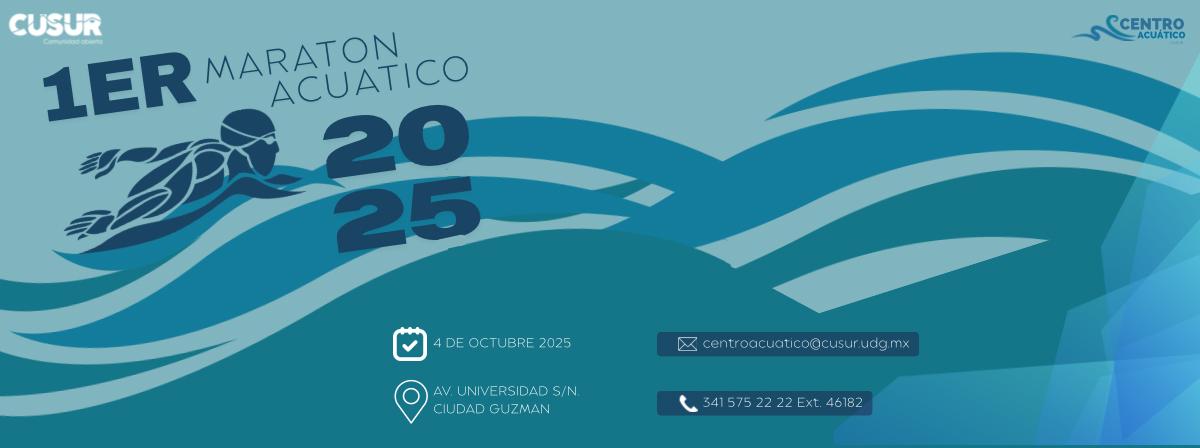 Primer maratón acuático 2025