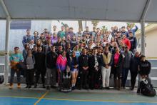 Rector del CUSur se reúne con alumnos ganadores en deportes y artes