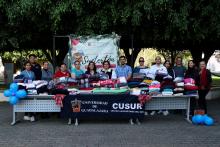 Inicia el Suetertón 2024 con la recolección de 220 prendas en el CUSur