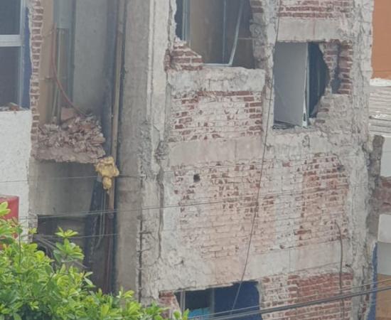 Apoyan estudiantes del CUSur en evaluación de daños por sismos en Colima