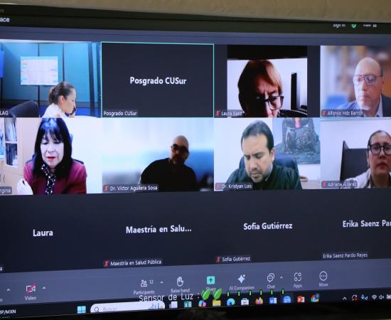 Se realizó la toma de protesta de las Juntas Académicas de Posgrado en el CUSur 2025-2026