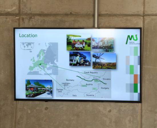 La Medizin Universität Graz visita al CUSur para incentivar la movilidad internacional