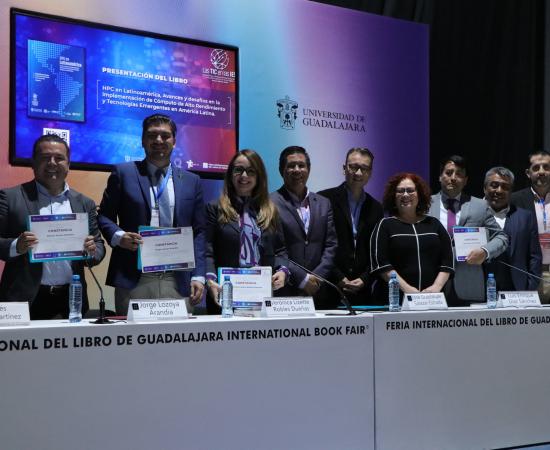 CUSur aporta al desarrollo tecnológico con el libro HPC en Latinoamérica en la FIL 2024