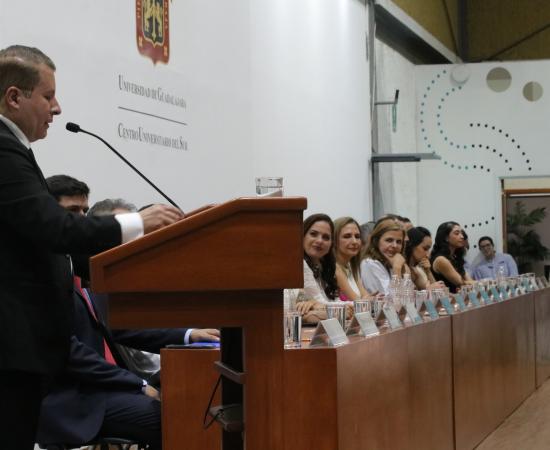 Rinde protesta el Dr. Dante Jaime Haro Reyes como Rector del CUSur