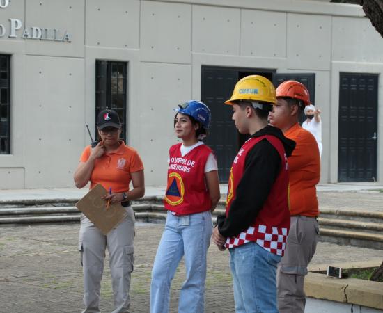 Más de 1,400 personas evacuadas en el Simulacro Nacional 2025 en el CUSur