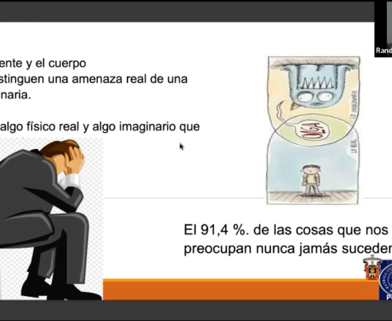 Imparten conferencia “Estrés postraumático ante desastres naturales”