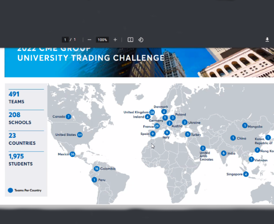 Alumnos del CUSur competirán en torneo mundial organizado por la bolsa de Chicago