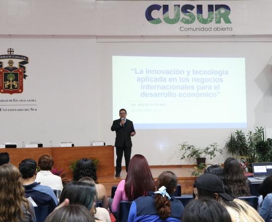 Inician las XIX Jornadas académicas de Negocios Internacionales del CUSur