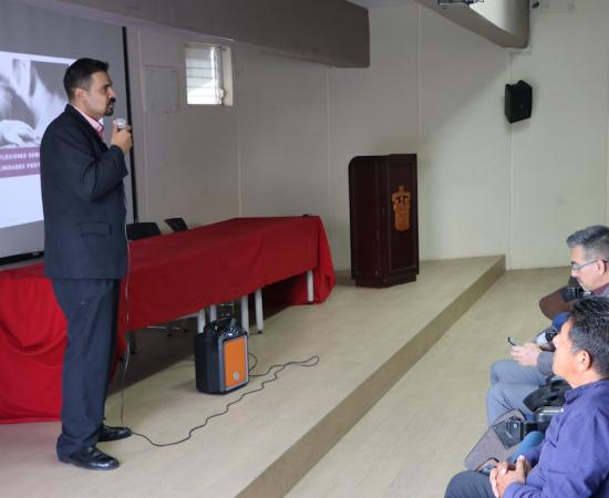 Integrantes del CUSur reflexionan sobre las masculinidades positivas en el 9M