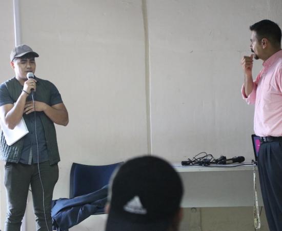 Integrantes del CUSur reflexionan sobre las masculinidades positivas en el 9M