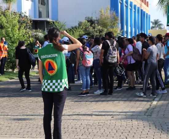 El CUSur participa en el segundo Simulacro Nacional 2023