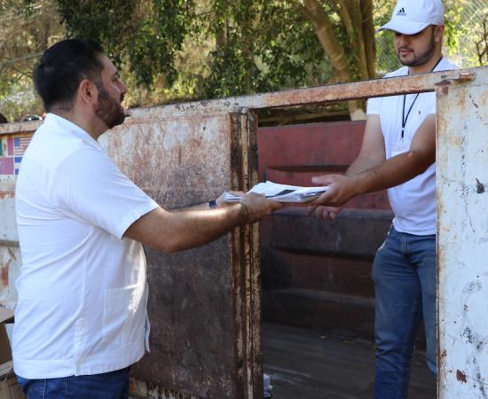 El CUSur participa en la campaña de acopio de papel en Zapotlán