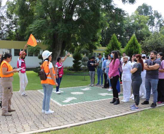 El CUSur participa en el segundo Simulacro Nacional 2023