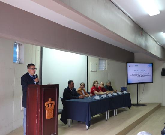 Inauguran congreso y curso taller internacional sobre Cuencas, Humedales y Sustentabilidad en el CUSur