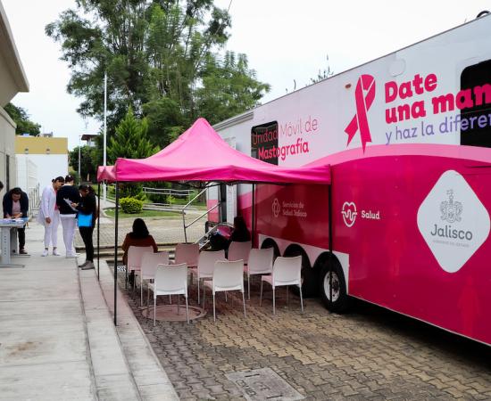 Brindan servicio de mastografías gratuitas en el marco del Día Internacional de lucha contra el Cáncer de Mama