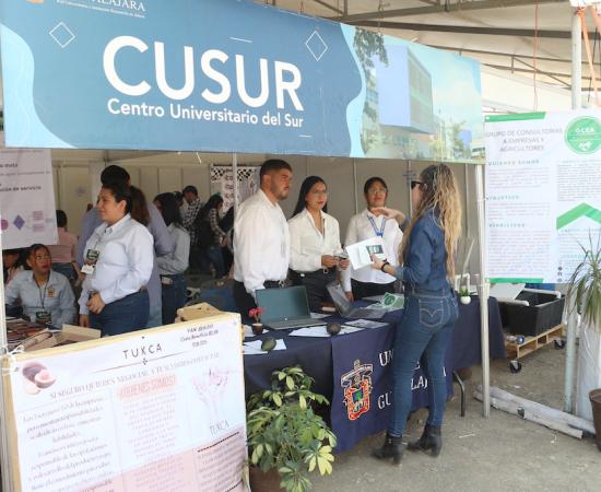 El CUSur presente en la Expo Agrícola Jalisco 2024