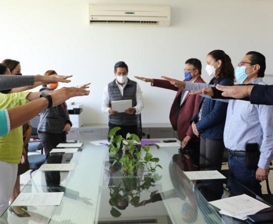 Entregan nombramientos al Comité Técnico del CUSur