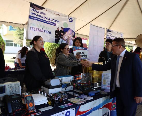 CUSur recibe a 1,260 estudiantes en la XXV Feria “Una Mirada al CUSur 2026"