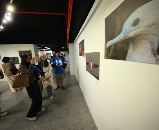 Inauguran “Miradas de la naturaleza”, exposición sobre la interacción de personas con la naturaleza