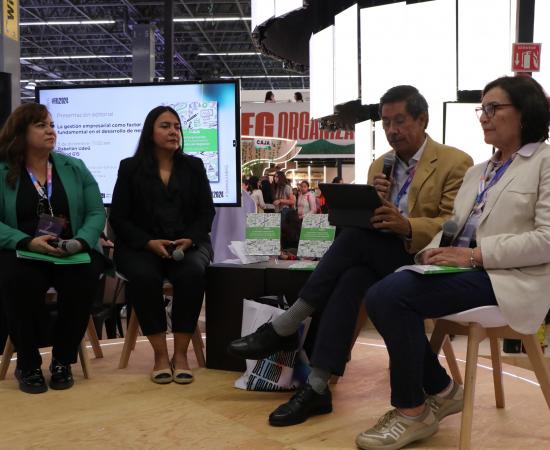 CUSur presenta libro que conecta teoría e innovación en negocios en la FIL 2024