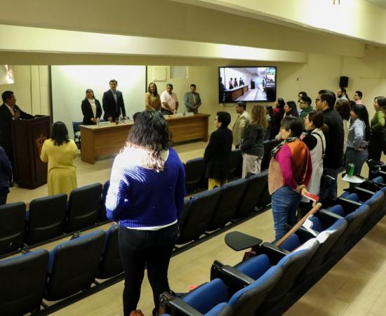 Inauguran el XVII Coloquio de Estudiantes de Posgrados en Psicología en el CUSur