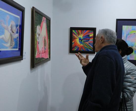 Inauguran exposición colectiva "Sentidos Expuestos" en Casa del Arte del CUSur