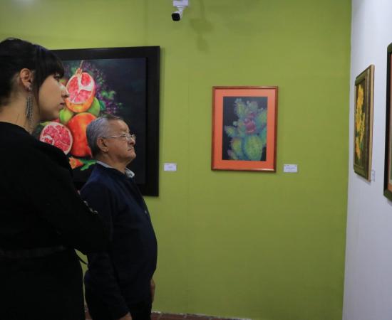 Inauguran exposición colectiva "Sentidos Expuestos" en Casa del Arte del CUSur