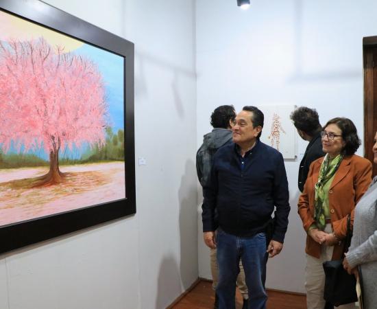 Inauguran exposición colectiva "Sentidos Expuestos" en Casa del Arte del CUSur
