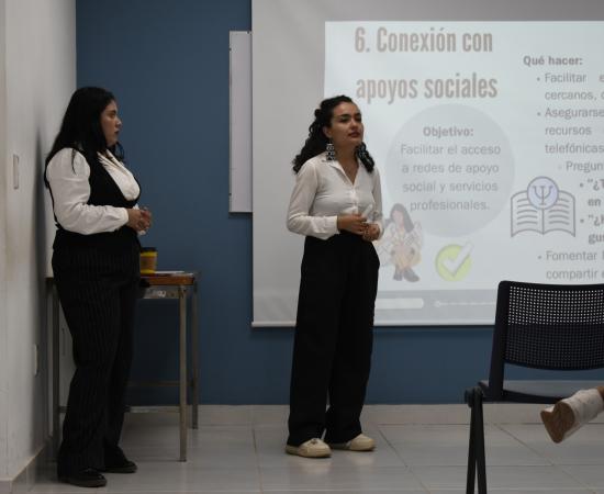 CUSur reforzó la atención a la salud mental con talleres coordinados por la Clínica Escuela y SISSMA