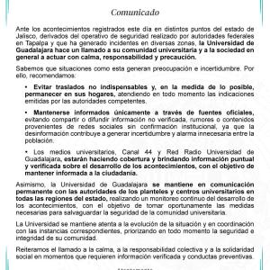 COMUNICADO