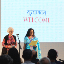Foto 5. Nota Pabellón de India, país invitado de honor de la FIL, recuerda a lenguas originarias en peligro de desaparecer