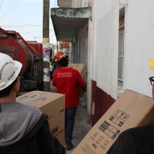 Foto 4. Nota Brigada emergente del CUSur realiza más de 350 acciones en San Gabriel