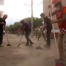 Foto 7. Nota Brigada emergente del CUSur realiza más de 350 acciones en San Gabriel